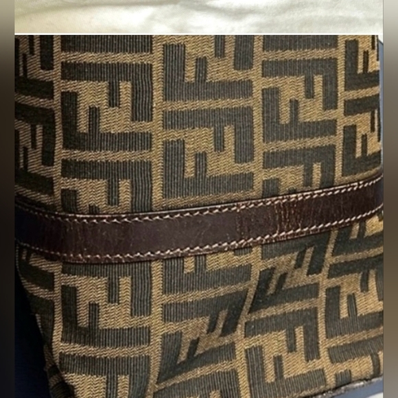 FENDI Vanity Vintage bag zucca 🤎EUC8 - Picture 12 of 16